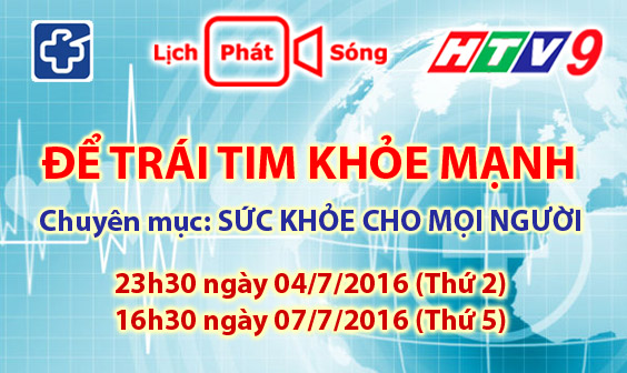 suc khoe cho moi nguoi htv9 de trai tim khoe manh