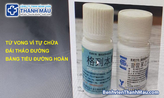 Tử vong vì tự chữa đái tháo đường bằng tiểu đường hoàn