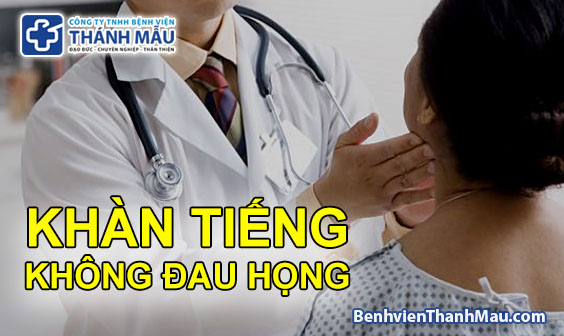 khàn tiếng nhưng không đau họng chữa khàn tiếng ở tphcm