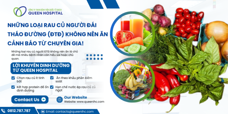 Những loại rau củ người đái tháo đường (ĐTĐ) không nên ăn