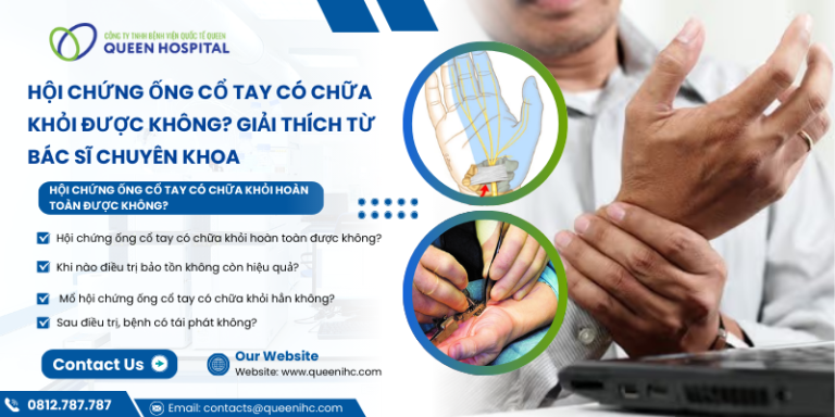 Hội Chứng Ống Cổ Tay Có Chữa Khỏi Được Không