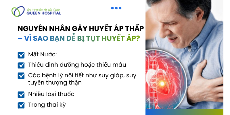 nguyên nhân huyết áp thấp