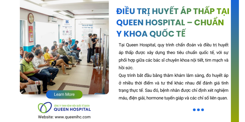 Điều trị huyết áp thấp